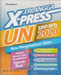 Image of Erlangga X-Press UN SMP/MTs 2020 IPA Ilmu Pengetahuan Alam