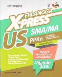 Image of Erlangga X-Press US PPKn SMA Kelompok Wajib