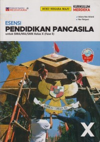 Image of Esensi Pendidikan Pancasila SMA/MA/SMK kelas X (Fase E)