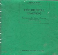 Image of Experiential learning: experience as the source of learning and development