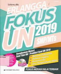 Image of Erlangga Fokus UN SMP/MTs 2019