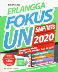 Image of Erlangga Fokus UN SMP/MTs 2020