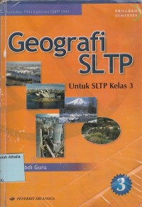 Image of Geografi SLTP: untuk SLTP Kelas 3