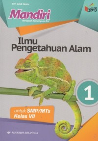 Image of Ilmu Pengetahuan Alam : Mandiri untuk SMP Kelas VII