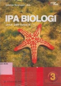 Image of IPA Biologi: untuk SMP kelas IX