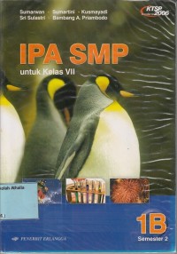 Image of IPA SMP: untuk kelas VII Semester 2