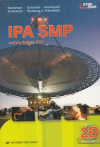 Image of IPA SMP: untuk kelas VIII semester 2