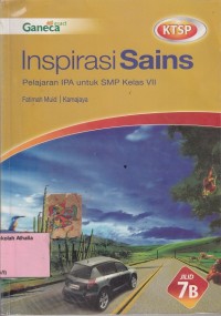 Image of Inspirasi sains: pelajaran IPA untuk SMP Kelas VII