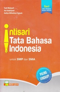 Image of Intisari Tata Bahasa Indonesia