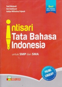 Image of Intisari Tata Bahasa Indonesia