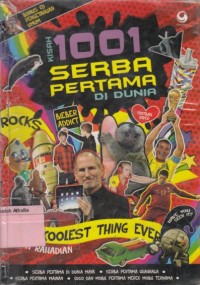 Image of Kisah 1001 serba pertama di dunia