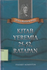 Image of Kitab Yeremia 25-52, Ratapan