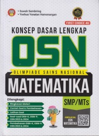 Image of Konsep Dasar Lengkap OSN Matematika SMP/MTs