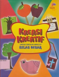 Image of Kreasi Kreatif Untuk Sekolah Minggu Kelas Besar