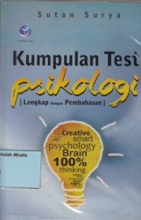 Image of Kumpulan test psikologi (lengkap dengan pembahasannya)