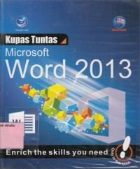 Image of Kupas Tuntas Microsoft Word 2013