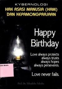 Image of Kybernologi hak asasi manusia (HAM) dan kepamongprajaan