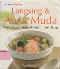 Image of Langsing & awet muda: menu lezat, rendah kalori, seimbang