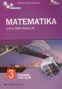 Image of Matematika: utk SMA kls XII (SMS) Prog. Ilmu Alam