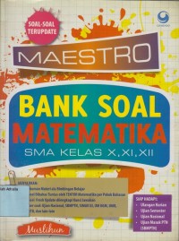 Image of Maestro Bank Soal Matematika SMA Kelas X, XI, XII