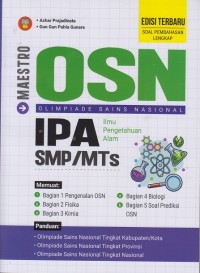 Image of Maestro OSN IPA SMP/MTs