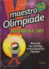 Image of Maestro Olimpiade Matematika SMP Seri B