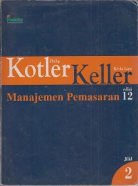 Image of Manajemen pemasaran edisi 12 jilid 2