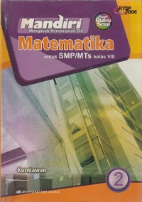 Image of Mandiri: Matematika untuk SMP/MTs Kelas VIII