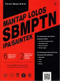 Image of Mantap lolos SBMPTN IPA/SAINTEK