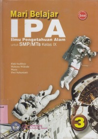 Image of Mari belajar IPA (Ilmu Pengetahuan Alam) untuk SMP/MTs Kelas IX
