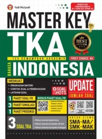 Image of Master Key TKA Bahasa Indonesia untuk Siswa SMA/MA/SMK-MAK