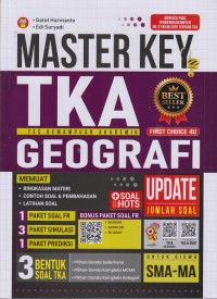 Image of Master Key TKA Geografi SMA-MA