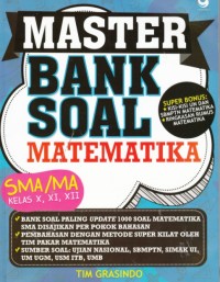 Image of Master Bank Soal Matematika SMA kelas X, XI, XII
