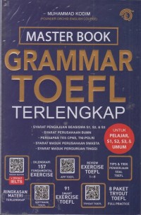 Image of Master book Grammar TOEFL