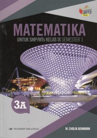 Image of Matematika SMP kelas IX Semester 1