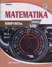 Image of Matematika SMP/MTs kelas VIII