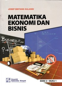 Image of Matematika ekonomi dan bisnis edisi 3 buku 1