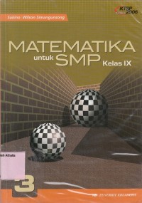 Image of Matematika: untuk SMP Kelas IX