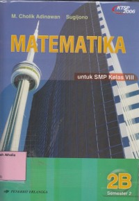 Image of Matematika: untuk SMP kelas VIII semester 2