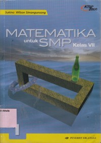 Image of Matematika: untuk SMP kelas VII