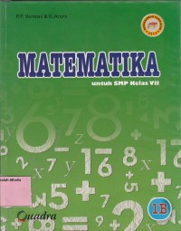 Image of Matematika: untuk SMP kelas VII (1B)