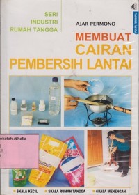 Image of Membuat cairan pembersih lantai