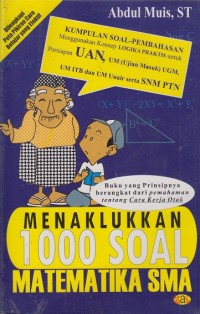 Image of Menaklukkan 1000 soal matematika SMA