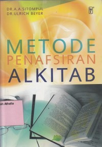 Image of Metode penafsiran Alkitab