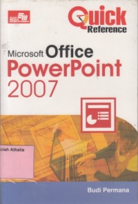 Image of Microsoft Office Power Point 2007