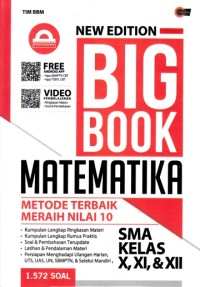 Image of New edition big book Matematika SMA kelas X, XI, & XII