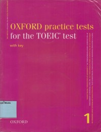 Image of Oxford Practice Tests for the TOEIC test