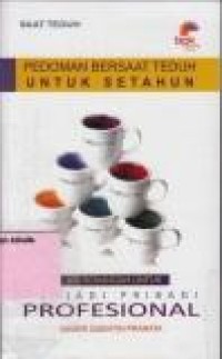 Image of Pedoman bersaat teduh untk setahun: 366 renungan untuk menjadi pribadi profesional