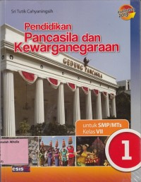 Image of Pendidikan Pancasila dan Kewarganegaraan utk SMP kls VII