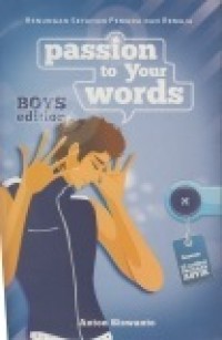 Image of Passion to your words: edition Boys